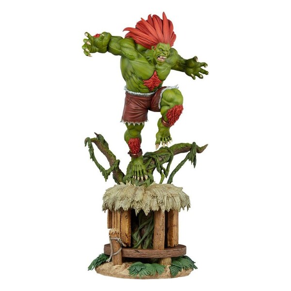 Blanka, Street Fighter V, Premium Collectibles Studio, Sideshow Collectibles, Pre-Painted, 1/4